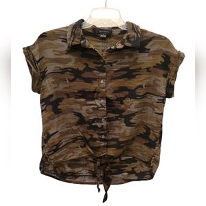 Sanctuary Camo Top
